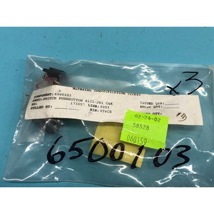 สวิตช์ Axcelis 6500103 จำนวน 3 ชิ้น, ปุ่มกด, ไม่มีสาย - อุปกรณ์และอะไหล่เซมิคอนดักเตอร์ระดับโลกที่เชื่อถือได้ - Product Image 6