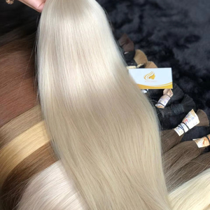 Extensiones de Cabello Humano Virgen Vietnamita 100% de Alta Calidad, Venta al Por Mayor, Cabello Premium Minh Khang 100g, Todos los Colores Disponibles - Product Image 1