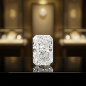 Diamant Radiant VS1 de 5,28 carats certifié IGI, cultivé en laboratoire, neuf, en vrac - Product Image 3