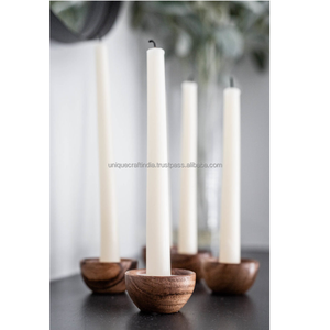 Best Wooden <b>Candle</b> <b>Stand</b> for Round Shape Hand Carved for Home, Party, Decoration by Unique Craft India - Product Image 1