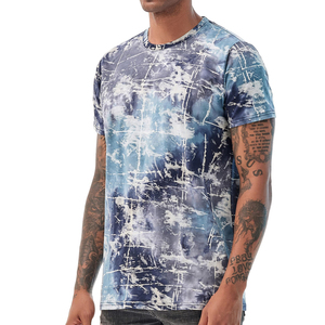 Vente en gros de t-shirts de travail en polyester 100% pur, 180 grammes, couleur unie, impression personnalisée du logo par sublimation, pour hommes - Product Image 3