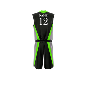 Conjunto de Uniforme de Baloncesto Personalizado, Transpirable, Unisex, de Secado Rápido, 100% Poliéster, Tallas Grandes, Diseño Impreso, Logotipo Personalizado - Product Image 3