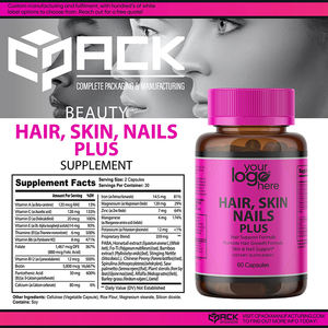 Cápsulas de Suplementos Dietéticos para Adultos de Alta Calidad al Mejor Precio con Vitamina A/C/D/E, Exportador a Granel de EE. UU., OEM/ODM, Etiquetado Privado - Product Image 3