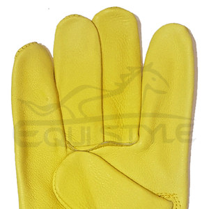 Gants de sécurité pour la construction, cuir de vachette de haute qualité, anti-coupure, gants de travail robustes, gants industriels, vente en gros OEM - Product Image 4