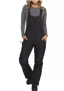 Waterproof Men Women Ski Bib Pants Windproof Snowboard Salopettes Winter Warm Insulated <b>Skiing</b> Overalls Breathable Snow Trousers - Product Image 2