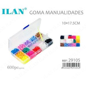 Ilan Goma Manualidades 10x17.5cm 600pz circa Elastici per Artigianato - Product Image 3