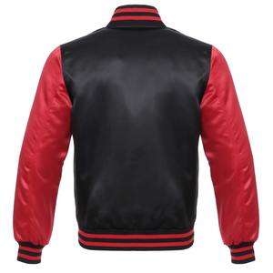 Blouson de baseball décontracté pour homme, personnalisé, à manches longues, pour l'hiver, modèle uni, style Letterman, dernières créations - Blouson uni - Product Image 4