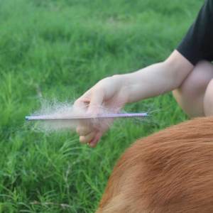 Herramienta desenredante de dientes finos para el cuidado del pelaje, peine de aseo para mascotas, peines de aseo para mascotas hechos de plástico personalizado - Product Image 5