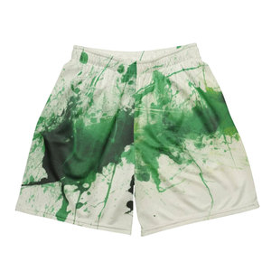Pantalones Cortos Casuales de Malla para Hombre, con Cordón Ajustable, para Dormir en Casa, Uso Diario, Playa y Vacaciones - Product Image 1