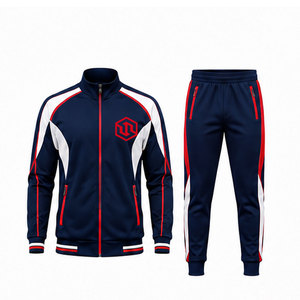 Conjunto Deportivo de Lujo para Hombre |   Chaqueta Deportiva Moderna y Pantalones Jogger |   Invierno 100% Poliéster Ligero y Transpirable - Product Image 1