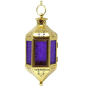 Faroles Marroquíes Hechos a Mano, Decoración Navideña para Interiores y Exteriores, Farol Marroquí Colgante de Alta Calidad - Product Image 1