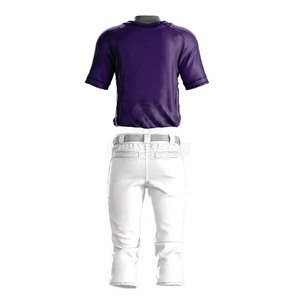 Uniforme de baseball léger et à séchage rapide pour équipes sportives avec logo personnalisé pour adultes de toutes tailles - Product Image 5