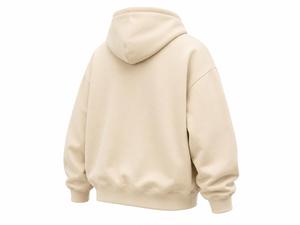 Men's Oversize <b>Hooded</b> <b>Fleece</b> Sweatshirt Regular Sleeve Oversized Fit Front Pocket Casual Autumn Wear Men Baggy Hoodies - Product Image 6