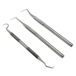 Sonda de Diagnóstico Dental Manual Reutilizable de Alta Calidad, Doble Extremo, Acero Inoxidable de Grado Médico, Certificación CE ISO - Product Image 2