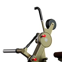 Appareil de fitness commercial à charge libre pour entraînement unilatéral et bilatéral – Extension de jambe assise