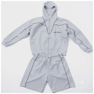 Veste coupe-vent tendance à capuche, épaisse, grande taille, style streetwear, imprimé personnalisé, imperméable et respirante, modèle court 2 - Product Image 4