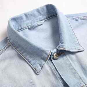 แจ็คเก็ตยีนส์คุณภาพสูงสำหรับผู้ชาย ดีไซน์ล่าสุด พร้อมกางเกงยีนส์คุณภาพสูงในราคาที่เหมาะสม บริการ OEM - Product Image 2