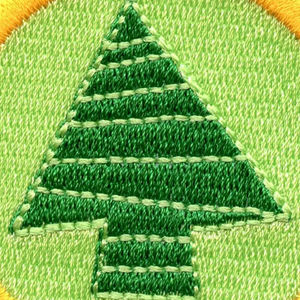 Patchs en chenille brodés personnalisés à la mode, en gros, à coudre, en forme de cercle, cœur, dentelle, logos décoratifs pour vêtements et sweats à capuche - Product Image 6