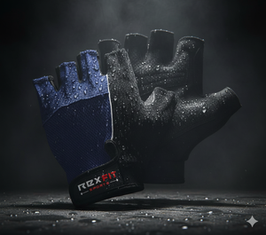 Guantes de gimnasio para entrenamiento pesado, guantes de gimnasio de medio dedo, guantes con soporte para muñeca, guantes transpirables para levantamiento de pesas de alta resistencia, unisex - Product Image 2