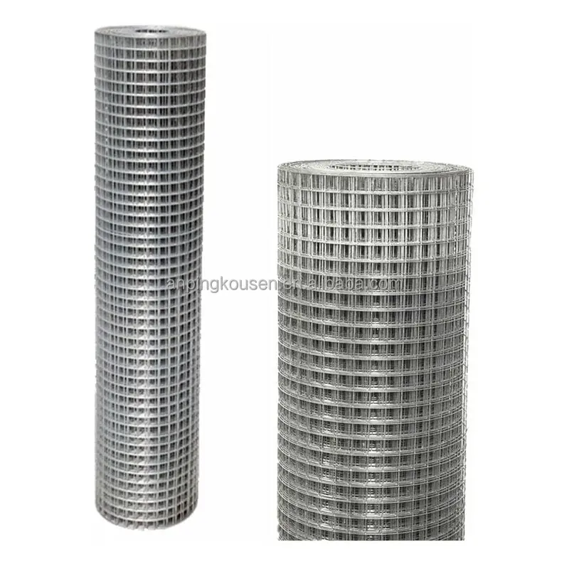 Hardware Cloth 1/2 inch 48inx50ft 19Gauge Galvanized After Welded Cage Mesh Roll Square Chicken Wire Netting Rabbit Fence