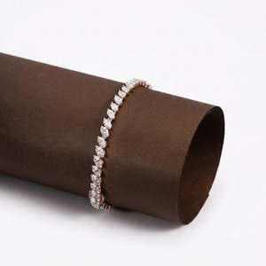 Bracelet tennis élégant en diamants de laboratoire taille marquise, certifié IGI, en or massif 10K 14K 18K, couleur DEF, clarté VS VVS - Product Image 5
