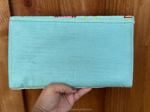 Bolso de Mano Tipo Clutch con Cierre de Botón con Cuentas de Perlas y Bordado Floral, de Lujo, para Fiesta de Noche, Boda, Diseño Personalizado - Product Image 5