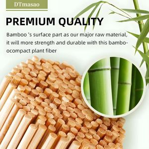 100 Spiedini in Bambù da 12 Pollici, Bastoncini di Legno per BBQ, Antipasti, Frutta, Cocktail, Kabob, Fontana di Cioccolato, Cucina e Grigliate - Product Image 3