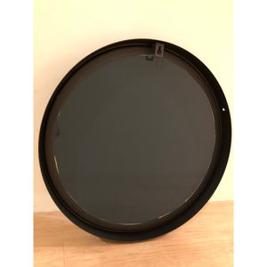45cm <b>Round</b> Japandi Minimal Home Decor Decorative <b>Mirror</b> with <b>Black</b> Matte Metal Frame Made in Taiwan - Product Image 4