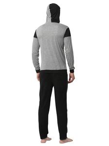 2024แจ็คเก็ตลำลองมีซิปสำหรับผู้ชายกลางแจ้งชุดวิ่งออกกำลังกายชุดฤดูใบไม้ร่วงฤดูหนาวชุดกีฬาขนแกะระบายอากาศมีฮู้ดขนาดใหญ่พิเศษ - Product Image 4