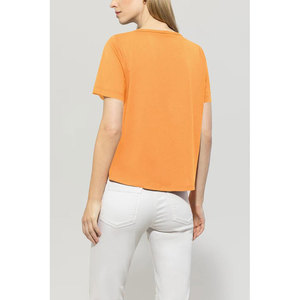 Camiseta Corta Oversize para Mujer, Manga Corta, Corte Holgado, Informal, Tela Suave y Ligera, Logotipo Personalizado, Varias Tallas - Product Image 2