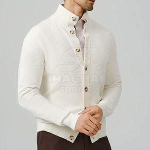 Cardigan en tricot pour homme, boutonné devant, décontracté, pour tous les jours, vêtements d'hiver, cardigan pour homme - Product Image 3