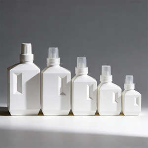 Botellas de Detergente para Ropa Blancas de 550 ml, 800 ml y 1 L, de Plástico HDPE con Tapa de Rosca, Color Personalizado, Impresión de Serigrafía, Limpiador Líquido - Product Image 6