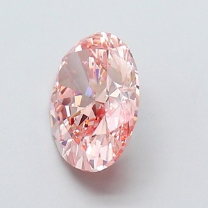 Diamant rose fantaisie de 1,87 carat, ovale, cultivé en laboratoire, CVD, clarté VS2, excellente taille, diamant rose éthique non monté - Product Image 2