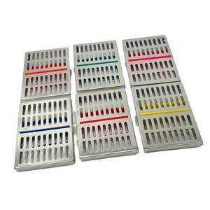 Dental Instrument Sterilization Cassette <b>Box</b> Stainless Steel Autoclave Rack Tray for Instruments Reusable Surgical Grade CE ISO - Product Image 3