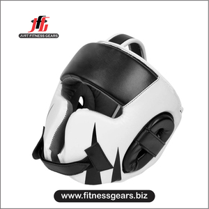 อุปกรณ์ฟิตเนส JUST FITNESS GEARS หมวกป้องกันศีรษะสำหรับฝึกซ้อมมวย PU คุณภาพสูง ปรับแต่งได้ หมวกคิกบ็อกซิ่งแบบถอดหน้ากากได้ - Product Image 6