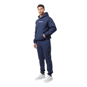Conjunto Deportivo para Hombre con Sudadera con Capucha y Pantalones Ajustados Tipo Jogger, Bolsillo Canguro, Ropa Casual Urbana, Conjuntos de Ropa Personalizados al por Mayor - Product Image 1