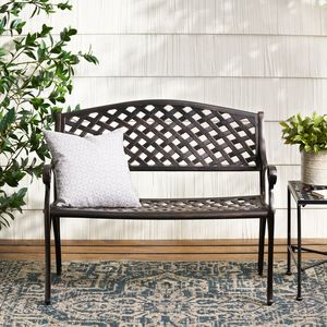 Banc de patio Spencer Cast - Product Image 3