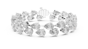 10K White Gold Diamond <b>Bracelet</b> Pear Shape 26.52ct Genuine Diamond Luxury Statement <b>Bracelet</b> 20.35g Fine Jewelry Women Wholesale - Product Image 4