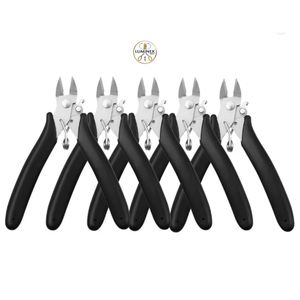 4.6 inch Carbon Steel Micro Cutter Flush Wire Cutters with Lock Flush Diagonal <b>Cutting</b> Pliers Cut Jewelers <b>Tools</b> for Electronic - Product Image 1