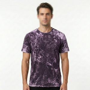 เสื้อยืดสตรีทแวร์พรีเมียมแบบฟอกสีพร้อมเอฟเฟกต์ลายหินอ่อนวินเทจแบบสั่งทำพิเศษ - Product Image 3