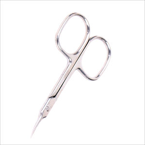 Ciseaux à ressort de précision droits et tranchants en acier inoxydable avec poignée confortable, outil de beauté pour une manucure et une pédicure faciles - Product Image 2