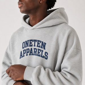Ensemble sweat à capuche et short en molleton épais tissé personnalisé avec logo pour homme, idéal pour l'été, avec logo OEM sur le devant - Product Image 5