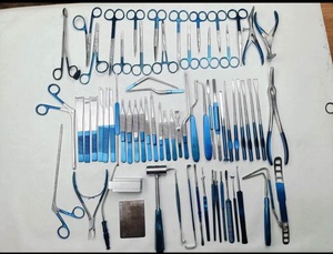 Ensemble d'instruments chirurgicaux manuels de rhinoplastie de qualité supérieure certifiés ISO, 50 pièces, en acier inoxydable, kit de chirurgie plastique nasale - Product Image 1
