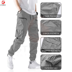<b>Men's</b> <b>Stretch</b> 100% Cotton Cargo Pants Breathable Quick Dry Lightweight Utility Trousers for Hiking Trekking Camping Travel Daily - Product Image 4