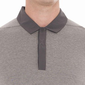2024 Polos para hombre, venta al por mayor de algodón de secado rápido, ropa deportiva de manga corta OEM, logotipo personalizado y opciones de marca - Product Image 6