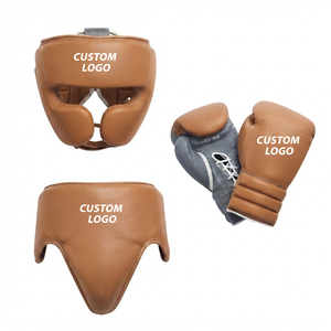 Conjunto de Boxeo Profesional de Moda con Cuero Vacuno y Materiales de PU, Equipo de Entrenamiento Duradero de Alta Calidad - Product Image 1