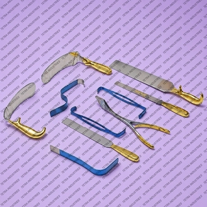 Ensemble de 10 instruments pour la chirurgie des fessiers en acier inoxydable allemand, kit d'instruments de chirurgie plastique pour les muscles fessiers, certifié CE - Product Image 5