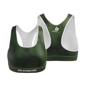 Customized Direct Factory Made Seamless Racerback Sports Bra Women High Impact <b>Running</b> Fitness Workout Bra - Product Image 4