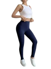 Leggings élégants pour femmes, matière douce et élastique, conçus pour l'entraînement physique, la course à pied et les tenues décontractées de tous les jours - Product Image 4