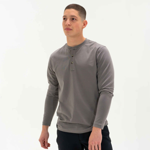 PUFFIN SPORTS Custom Manufacturer OEM <b>Men's</b> Short Sleeve <b>Turtleneck</b> T-Shirt Regular Fit Plaid Pattern Cotton Knitted Casual - Product Image 1